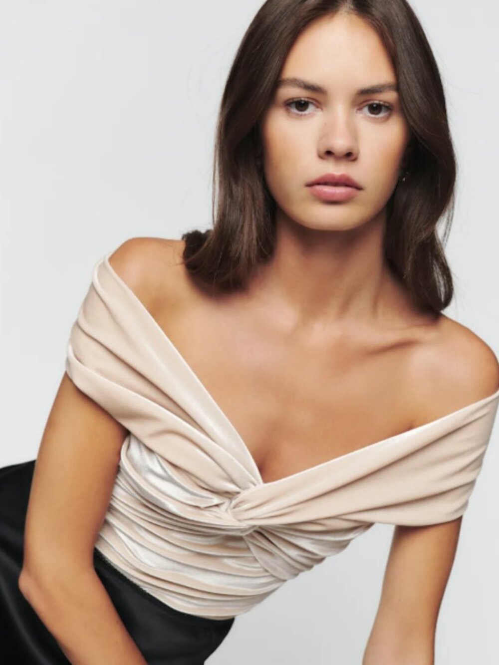 Reformation Ezlynn Knit Top - Size M